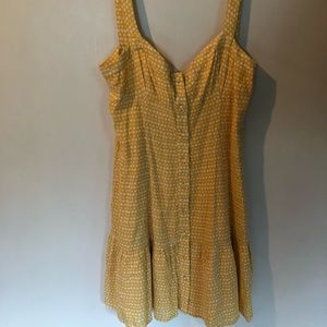 Yellow heart dress